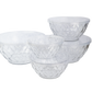 Set de Recipientes de Vidrio x 5 con Tapa Plástica - RES 01