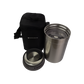 Lonchera Térmica Premium En Acero Inoxidable Con Estuche y Set De Cubiertos