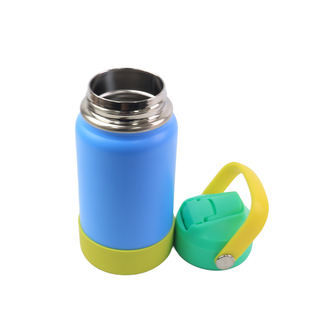Vaso Térmico Derwax Kids – Acero Inoxidable con Asa, Pitillo y Boquilla