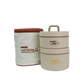 Lonchera En Acero Con Estuche Set 2