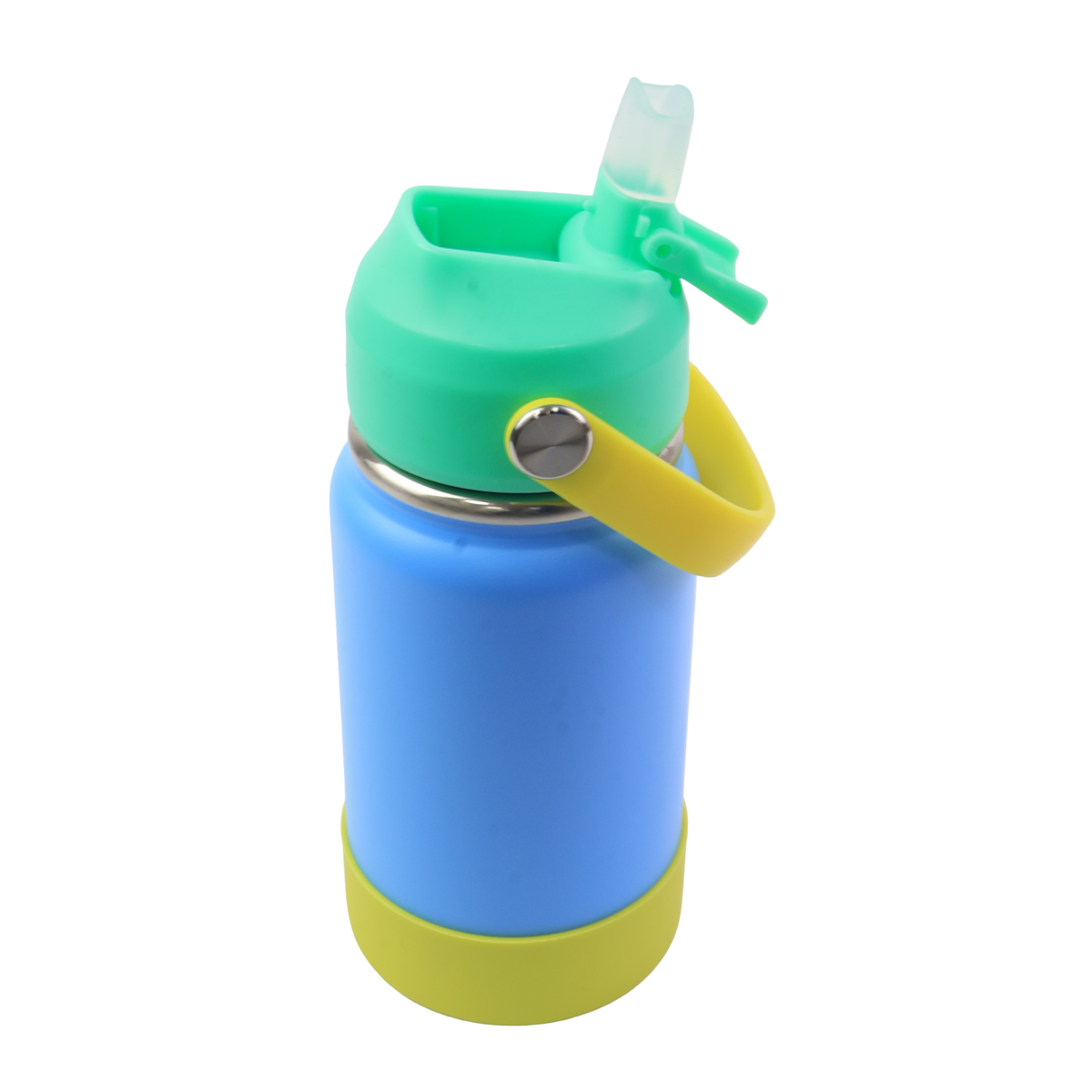 Vaso Térmico Derwax Kids – Acero Inoxidable con Asa, Pitillo y Boquilla